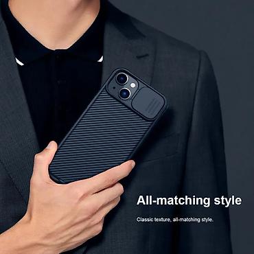 Maske i futrole za telefone: Maska Nillkin CamShield Pro za iPhone 14 6.1 zelena. Kataloški broj — 9