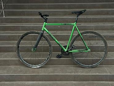 мото трак: Фикс-байк (fixed gear) на стальном шоссейном/трековом рамном комплекте — 2