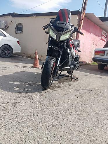 qara niva: MVR şəhər tipli motosiklet - Kuzov: naked/street dizayn, qara rəngli — 2
