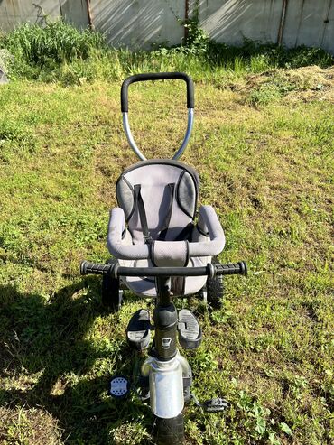 детская коляска baby care jogger cruze: Коляска, цвет - Серебристый, Б/у
