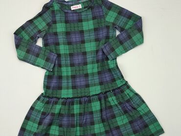 sukienka zielona: Dress, Young Dimension, 4-5 years, 104-110 cm, condition - Satisfying