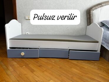 maşın boyası: Односпальная кровать, С матрасом, С выдвижными ящиками