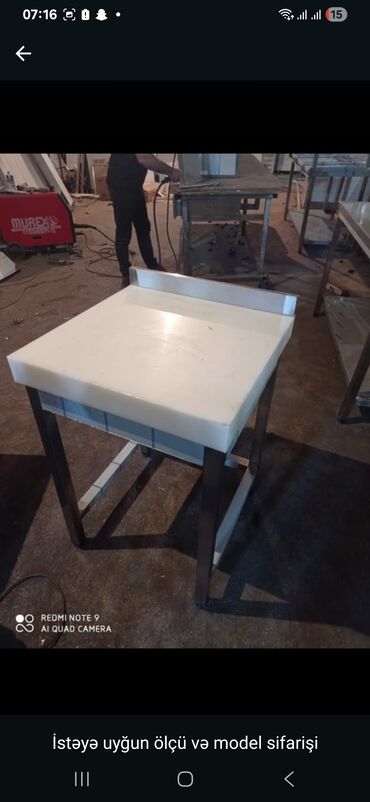 Nerjaveykalar: Paslanmayan poladdan istehsal olunan peşəkar mətbəx avadanlıqları - — 18