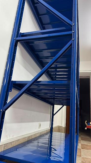 put up: Металлические стеллажи для склада/гаража/архива 2x2м 60см глубина — 3