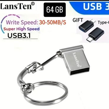 Flash kartlar: Flash kart 64 GB, USB 3.2, Yeni — 7