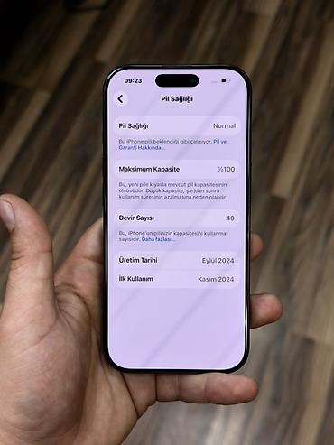 IPhone 16 Pro, 128 GB, Qara, Face ID
