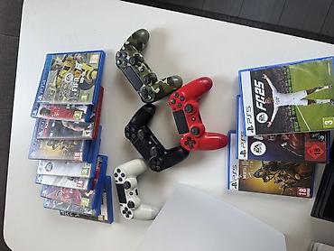 бишкек мониторы: Продаю 1-PS5, 2-PS4 с полным комплектом джойстиков и дисков — 4