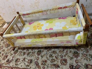 4 роддом бишкек: Детская люлька-качалка на деревянном каркасе. - Тип