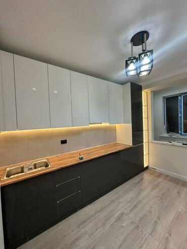 агентства недвижимости бишкек список: 1 бөлмө, 43 кв. м, Элитка, 7 кабат, Дизайнердик ремонт