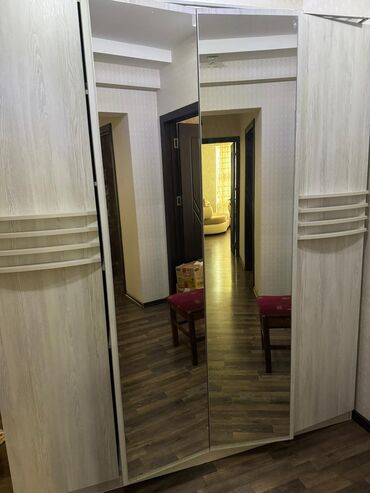 Açılan, 3 qapılı Künc dolab, Qarderob, paltar dolabı