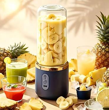 Blenderlər: Məhsul: Portativ Smoothie Blender (şüşə bidonlu) - Güclü və sürətli — 2