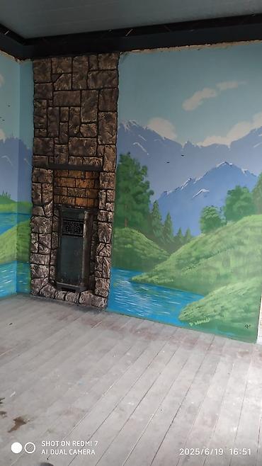 Декоративная роспись: Художественная роспись стен и потолков на заказ. - Настенные — 2