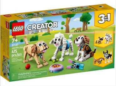 собачк: Lego Creator чаровательные собачки 🐕🐕‍🦺🐩 рекомендованный возраст 7