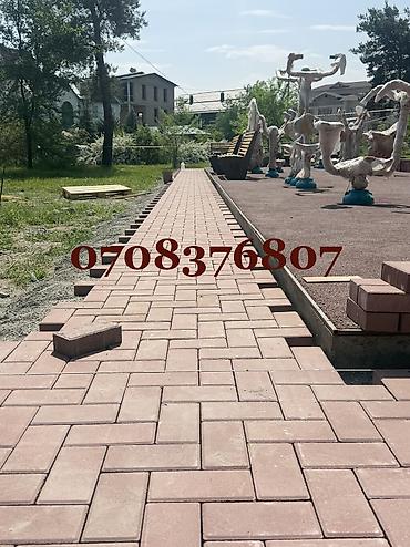 в детскую: Брусчатка кирпич, Для парковки, Бетонная, Прессованная, Новый, Гарантия, Бесплатный выезд, Укладка — 9