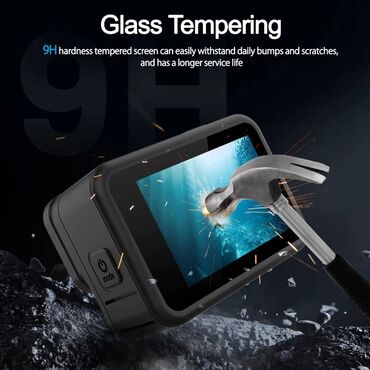 Videokameralar: GoPro 12, 11 10, 9 Ekran qoruyucusu — 7