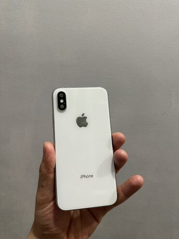 новые айфоны: IPhone Xs, Колдонулган, 64 ГБ, Ак, Коргоочу айнек, Каптама, 100 %