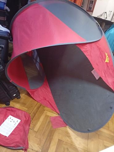 Oprema za kampovanje: Pop-up šator/tenda za jednu osobu OKO 2 sa 1 mi ima klinove - — 8