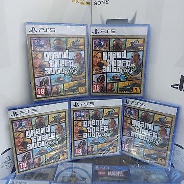 gta yukle: PS5 üçün "GTA 5" oyun diski Playstation 5 üçün GTA 5 original oyun — 1