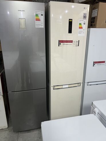 Техника для кухни: Двухкамерный холодильник LG, цвет - Бежевый, Новый