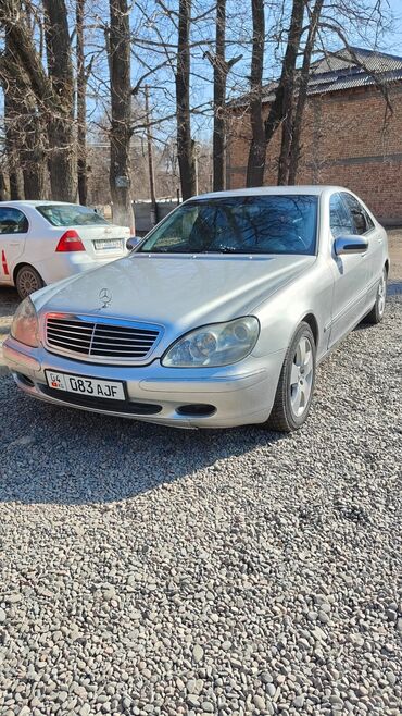 цены на зимние шины в бишкеке: Mercedes-Benz S-Class: 2000 г., 3.2 л, Автомат, Газ, Седан
