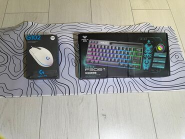 игровые клавиатура: Клавиатура, Logitech, Мембранная, Проводное подключение, Размер: 65%