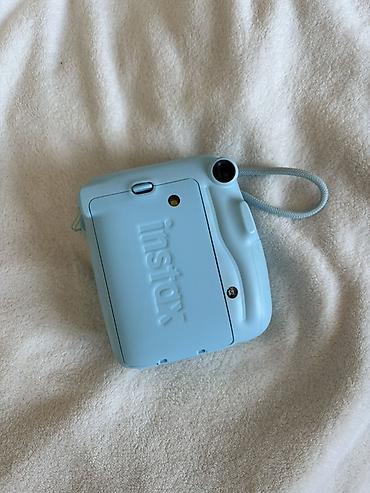 fujifilm instax: Fujifilm Instax Mini 11 — mavi rəngdə fotoaparat - Film tipi: Instax — 4