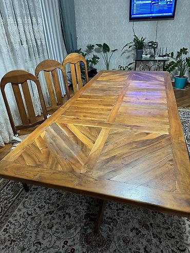 Другая мебель: Продается стол в комплекте со стульями Сделано качественно из — 4