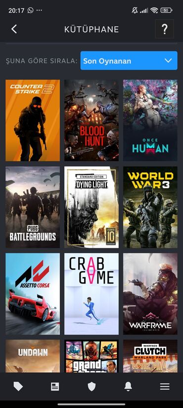 Digər oyun və konsollar: Steam oyun kitabxanası icarəyə verilir günlük 10 azn həftəlik 50azn