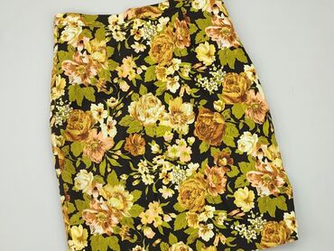 spódnice midi w kwiaty z rozcięciem: Spódnica, S, stan - Bardzo dobry