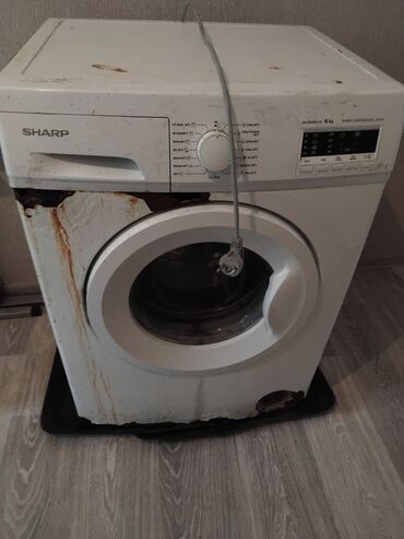 masin mantoru: Paltaryuyan maşın Sharp, 6 kq, İşlənmiş, Avtomat, Qurutma var