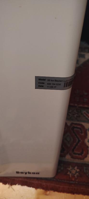 Məişət texnikası: Baykan qaz kombisi – 35 kW, “Baykan Luxury” seriyası Xüsusiyyətlər: - — 4