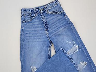 hm mom jeans: Spodnie jeansowe, H&M, 12 lat, 152, stan - Bardzo dobry — 1