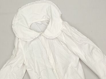 fluff kurtki: Shirt 8 years, condition - Very good, pattern - Monochromatic, color - White