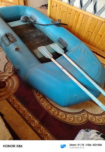 yığılmış velo: Şişmə rezin qayıq - Material: qalın, möhkəm rezin/PVC tipli şişmə — 4