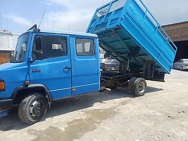 авто будка: Самосвал Mercedes-Benz (серия T2/811D), двойная кабина 4 куб турбина — 5