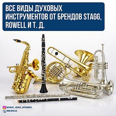 Гитары: Духовые инструменты: Флейта, Саксофон, Кларнет и т. д. от брендов — 1