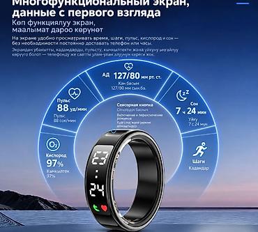 apple 17: Умное кольцо Smart Ring для мониторинга здоровья с зарядным футляром и — 4