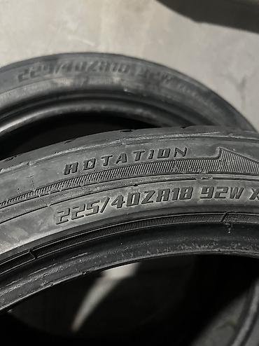 Шины: 255/35/18 Пара
225/40/18 Пара — 10