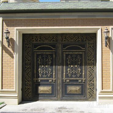 Həyət darvazaları: Görkəmini zamanla itirməyən, karoziyaya davamlı Alüminium Qapı və -da lalafo.az — 19 Həyət darvazaları: Görkəmini zamanla itirməyən, karoziyaya davamlı Alüminium Qapı və — 19