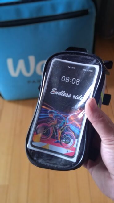 Çanta və çexollar: Wolt çantas təzədir + powerbank və kiçik şeyləri qoymaq üçün çanta + — 3