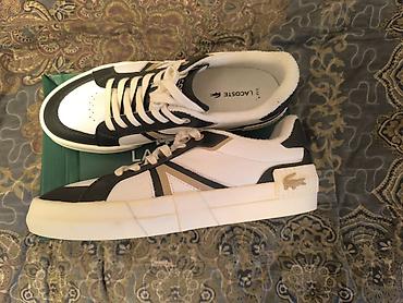 lacoste кроссовки: Мужские кроссовки, 41, Lacoste, Новый, цвет - Белый, Бесплатная доставка — 1