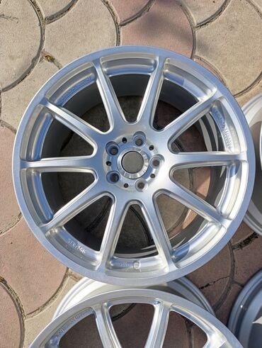 Диски: Диски R 17 RAYS, Комплект, отверстий - 5, Б/у — 4