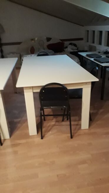 Masa və oturacaq dəstləri: Uşaq hazirligi üçün stol stul desti, tədris kursları üçün stol stul — 25