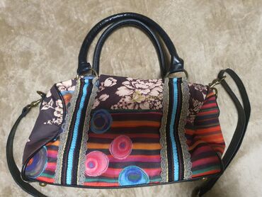 Torbe: Torba za rame, Desigual, Materijal: Pamuk — 2