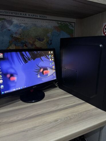 пк игровой: Компьютер, ОЗУ 16 ГБ, Игровой, Б/у, Intel Core i5, NVIDIA GeForce GTX 1070, SSD