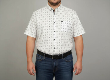 bluzy over size: Shirt for men, size 3XL (EU 46)
