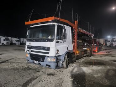 фронтальный погрузщик: Прицеп, DAF, Автовоз, 11 т, Б/у