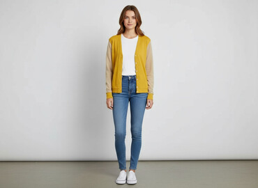 sweter z gruszką: American Apparel, Kardigan damski, rozmiar S