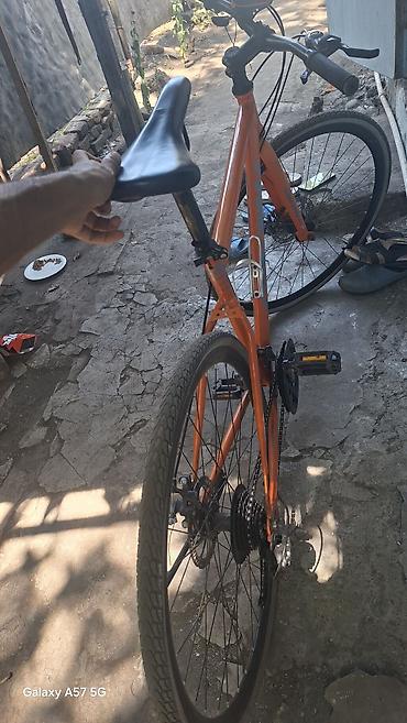 velosiped saft: Şəhər/trek Sport velosiped – GIANT marka, portağal rəng - Yüngül — 1