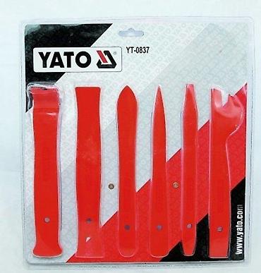 Alati za automobile: Set plastičnih alata za demontažu obloga i plastikâ – 6 delova - — 7